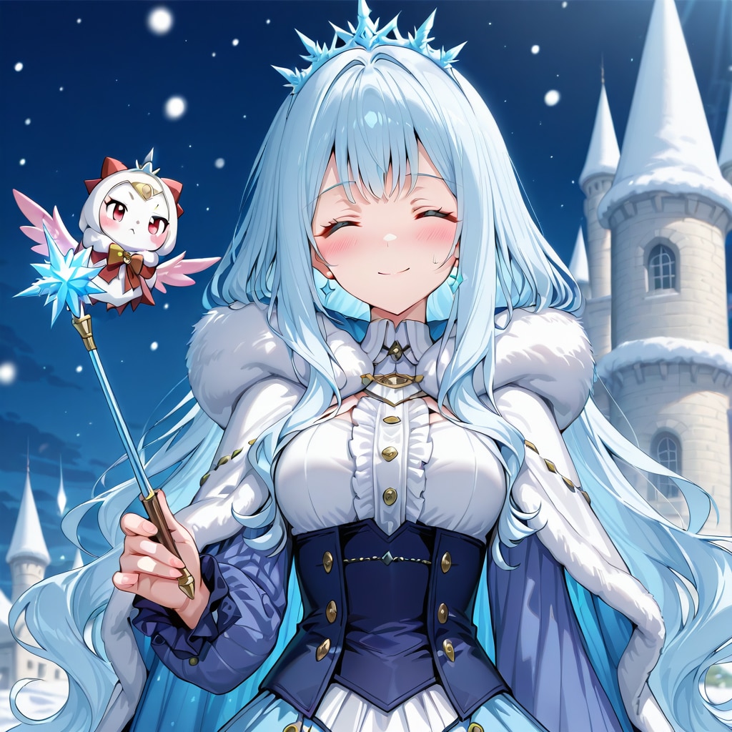 姫がつらら落とし