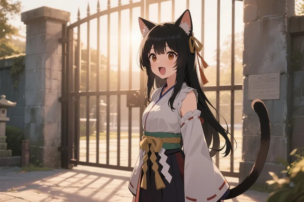 あ〜よく寝た(さくらちゃん)