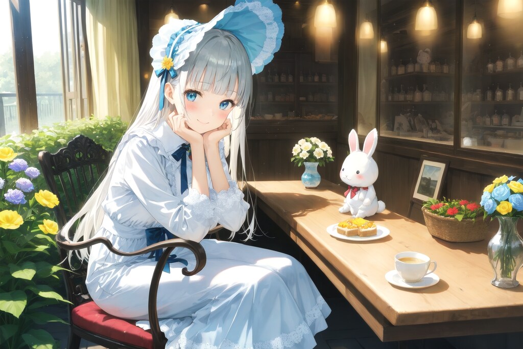 白うさぎたちのアフタヌーン