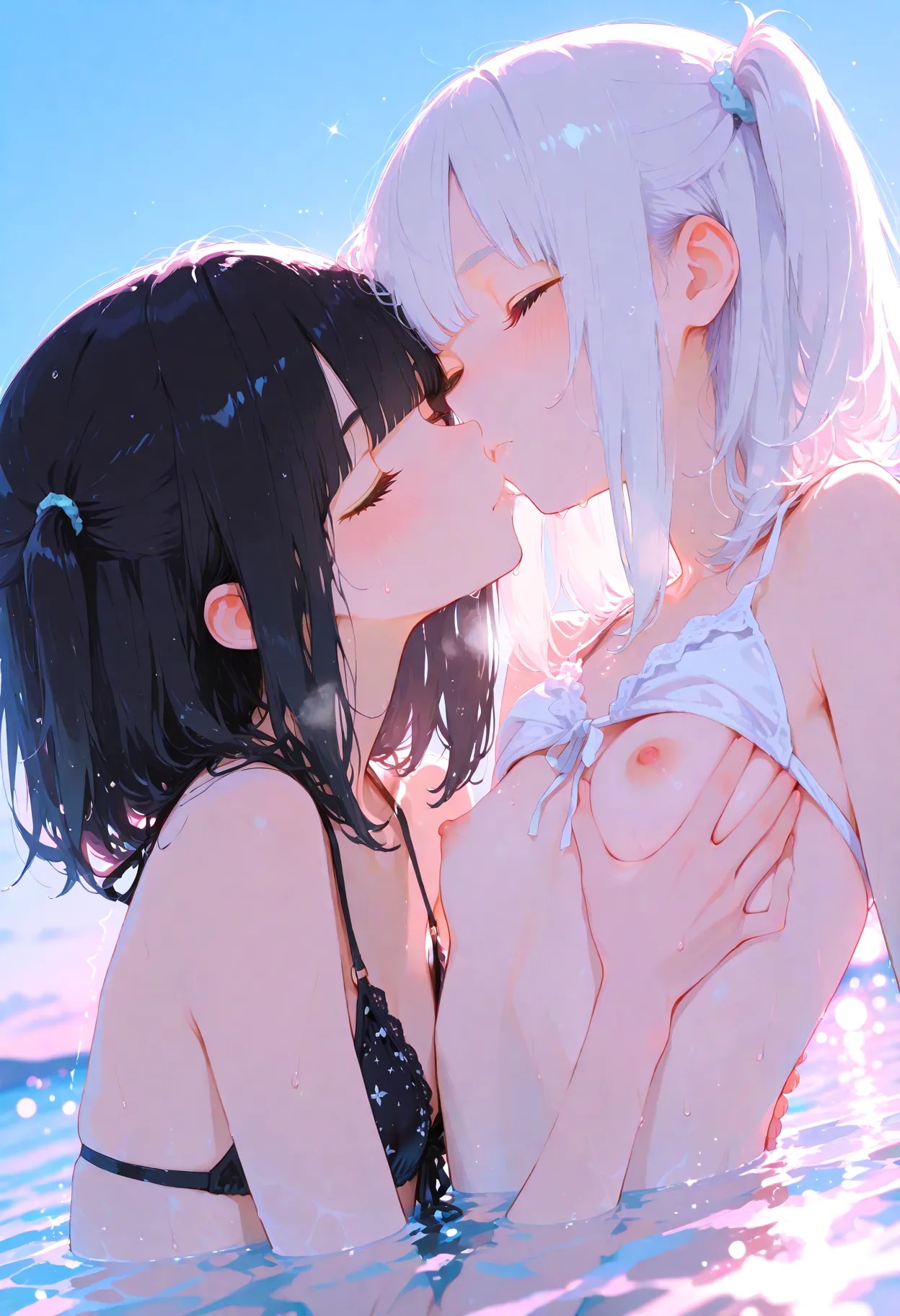 今だけは... 2人だけの海