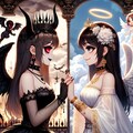 地獄の女王と天界の女王パート2 5枚目