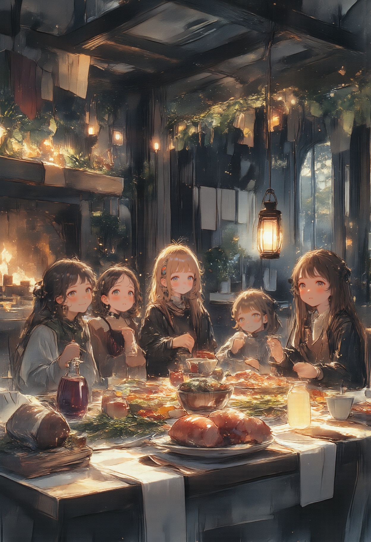 ユール祭りの食事 | の人気AIイラスト・グラビア