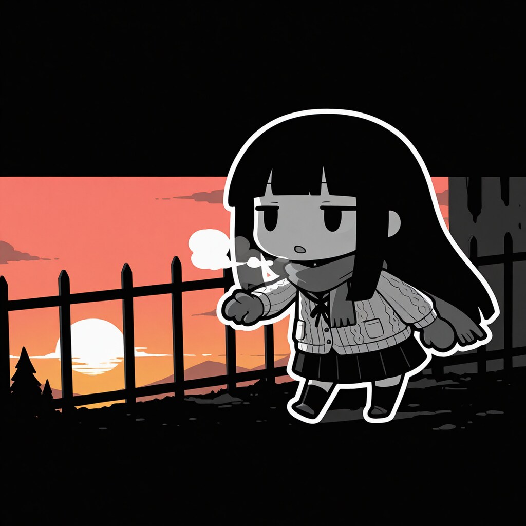 雪景色と彼女の帰り道（アナザー）