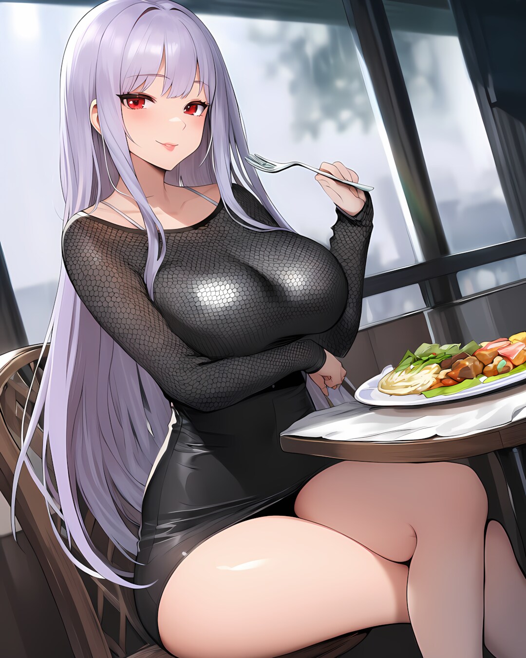 🍴休日のランチデートはミレナと一緒に🖤