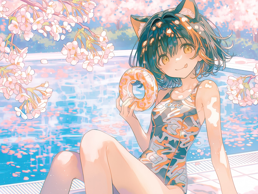 春の水着（１）翠鈴　niji7