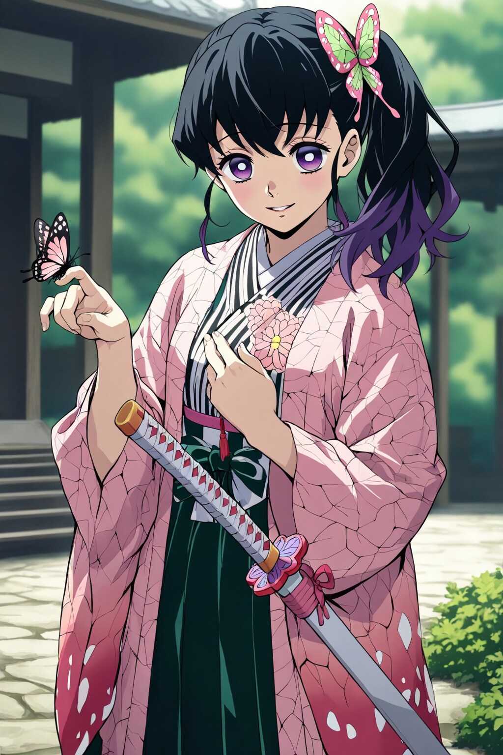 大正風な女侍(モデル失敗)🗡️❤️