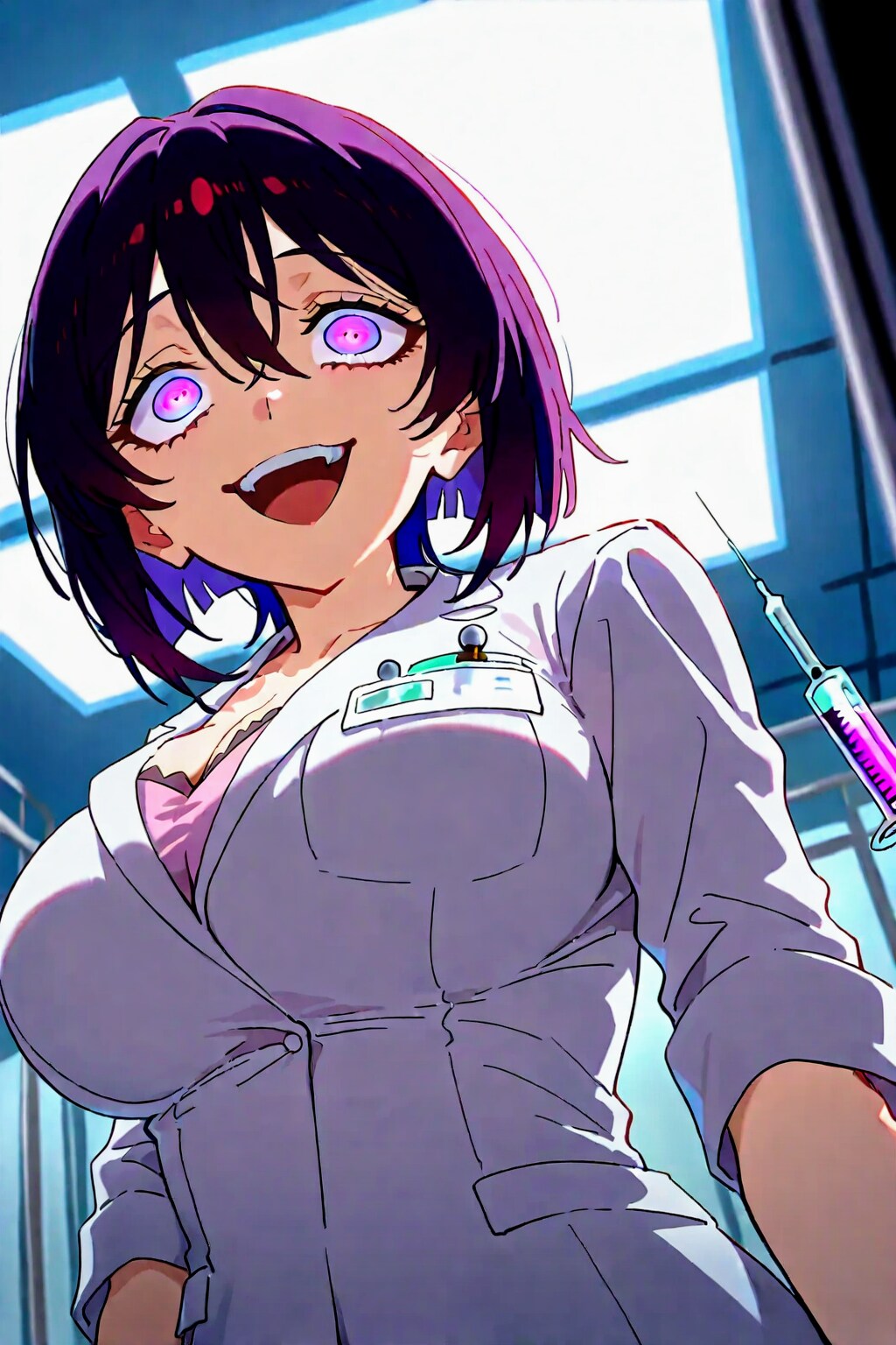 💉注射マニアな、女医さん