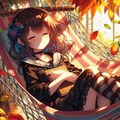 秋のうたた寝 3枚目