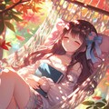 秋のうたた寝 2枚目