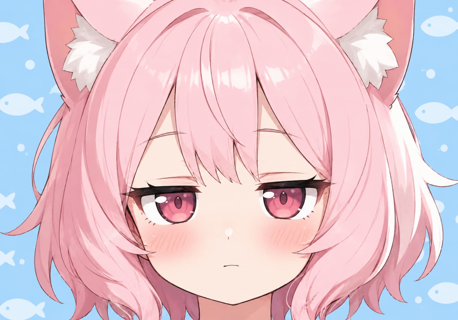 ん？なんら？【ねこちゃんの顔のどあっぷ】
