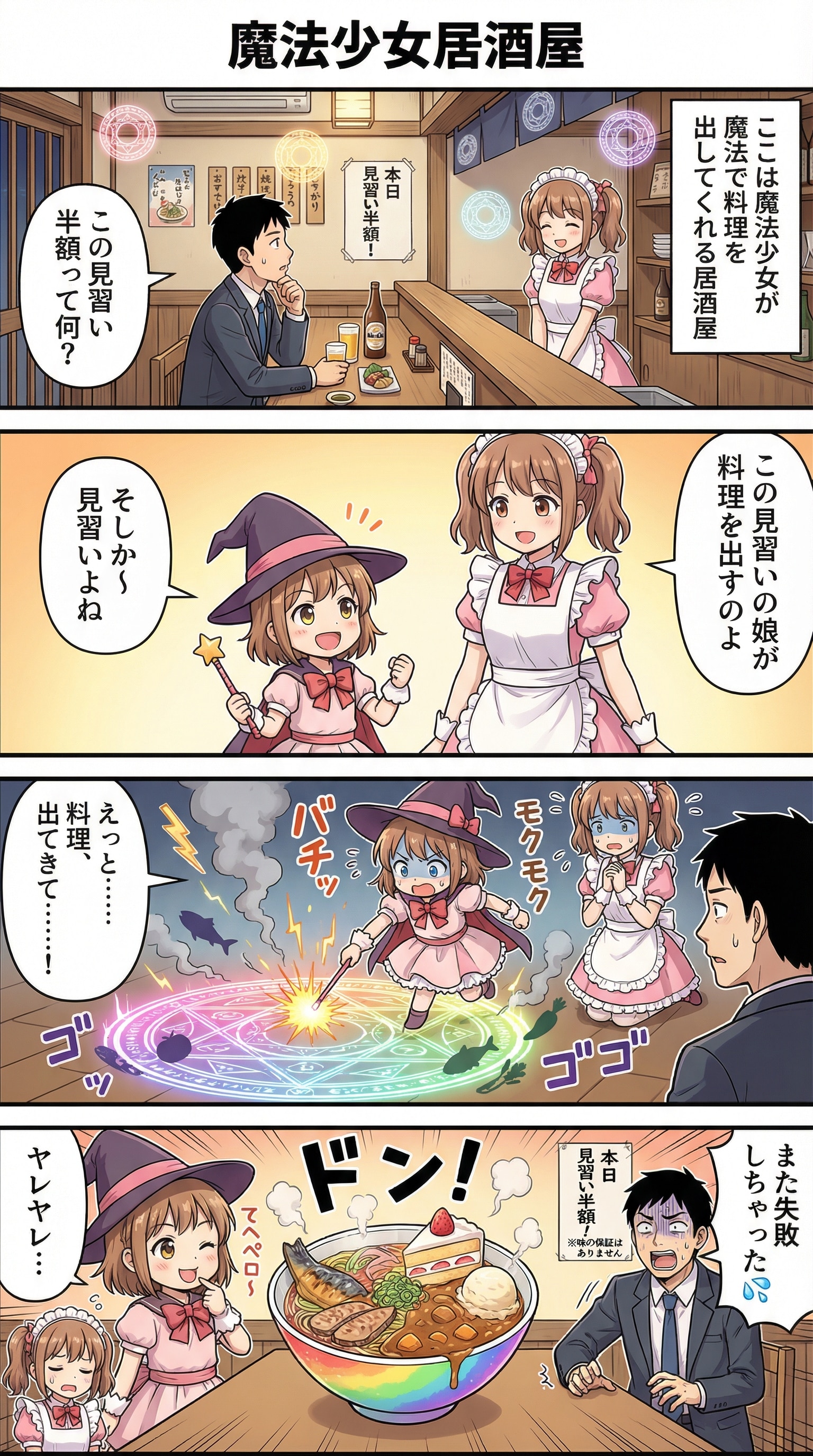 魔法少女居酒屋 | の人気AIイラスト・グラビア