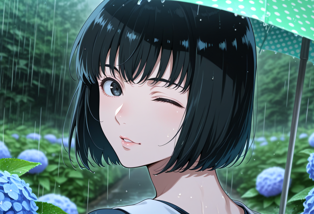 こんな雨の日には