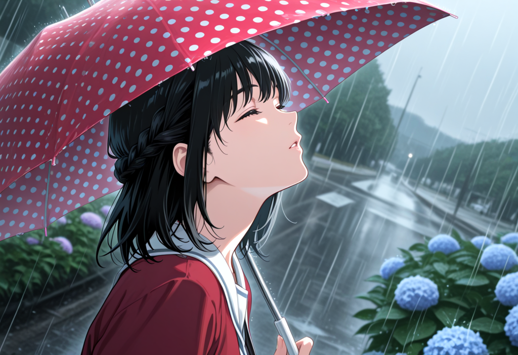 こんな雨の日には