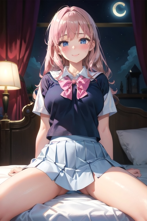 お嬢様のオトナな遊び　夜の寝室