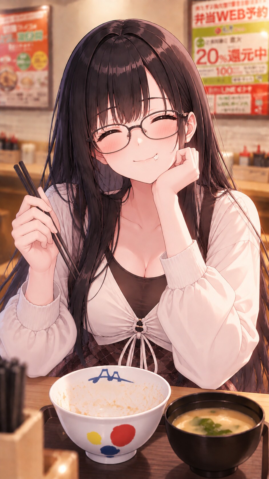 牛丼、いただきました。 | の人気AIイラスト・グラビア