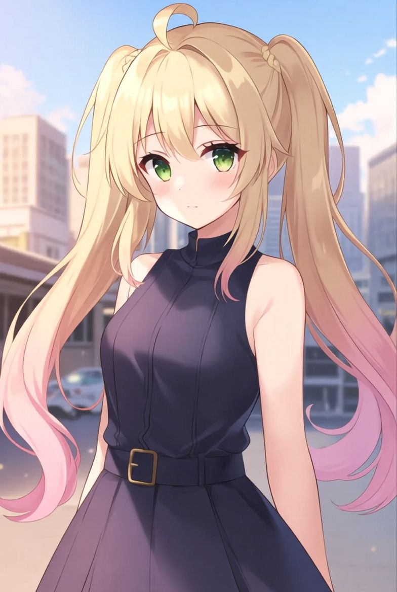 都会の美しきガール