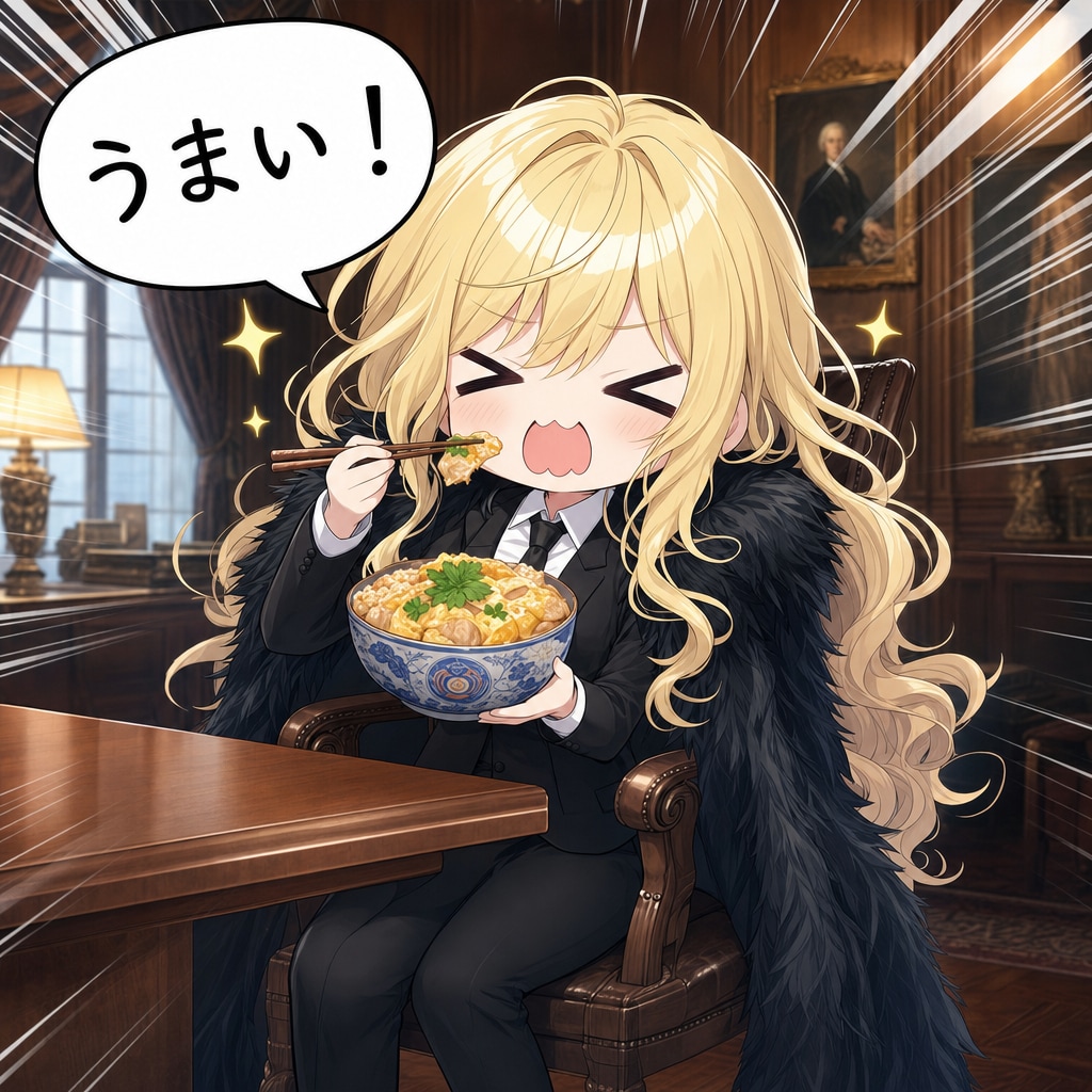 親子丼とエリザベス