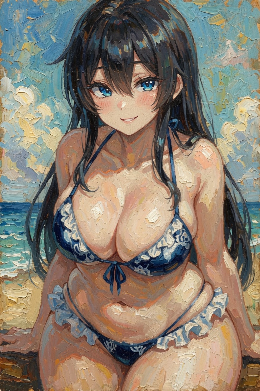 むちむち水着お姉さん