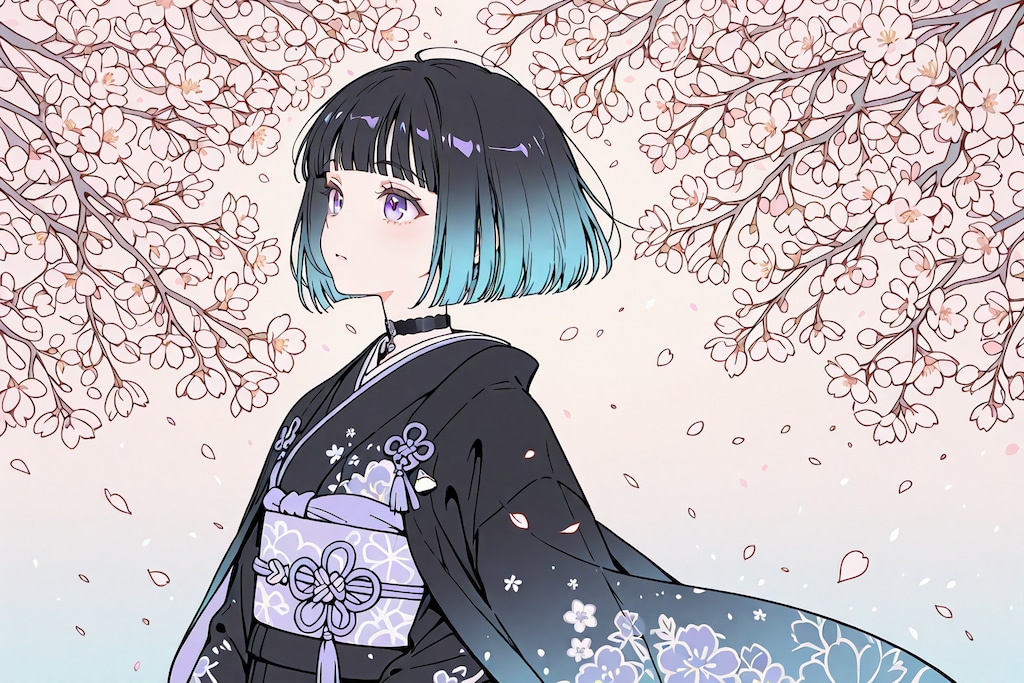 パステルゴシック着物ちゃん2