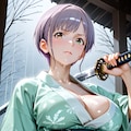 姫野舞依（HimenoMai）刀剣　帯刀 5枚目