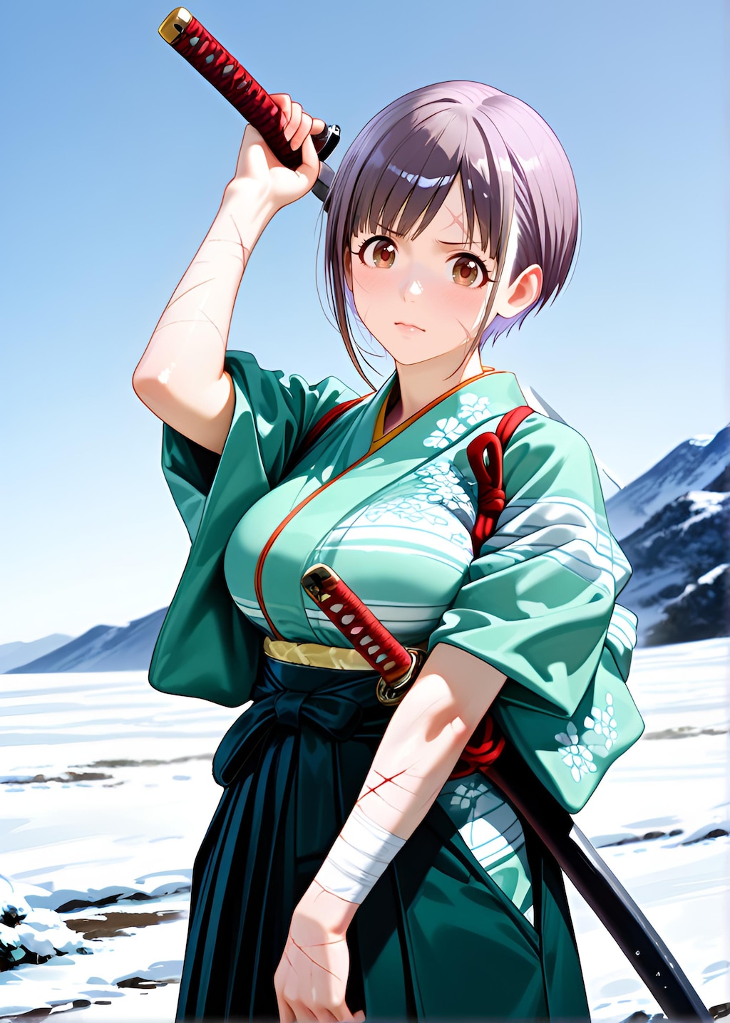 姫野舞依（HimenoMai）刀剣　帯刀