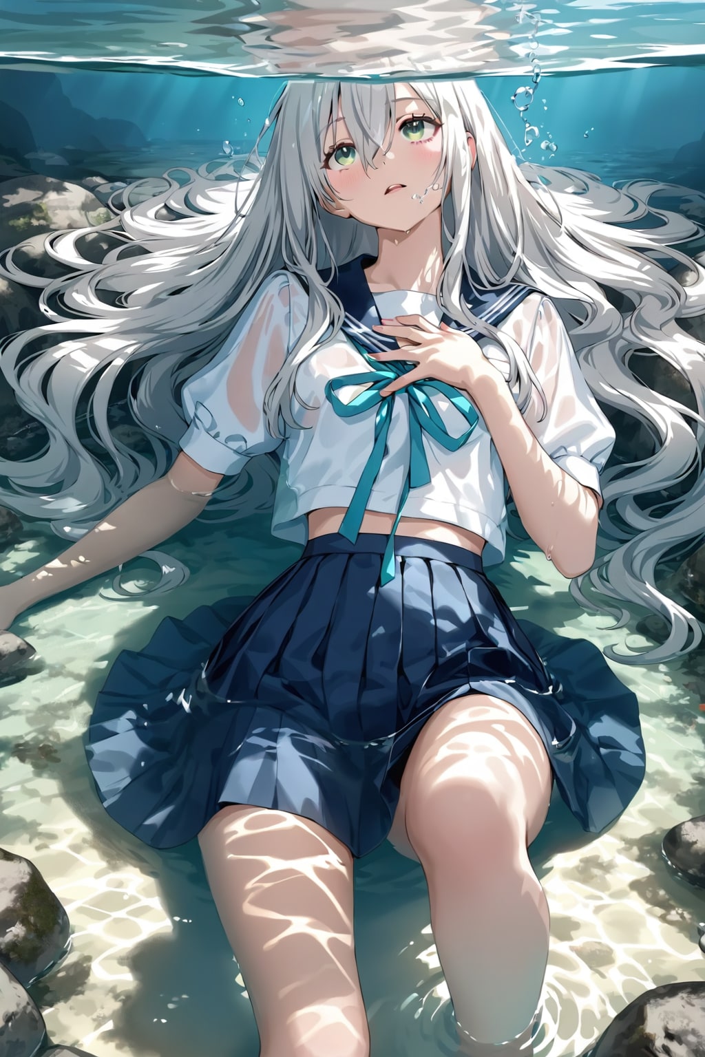 静かで涼しいのぉ。