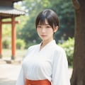 あけましておめでとうございます2026（巫女） 9枚目