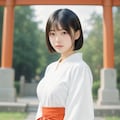 あけましておめでとうございます2026（巫女） 3枚目