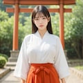 あけましておめでとうございます2026（巫女） 5枚目