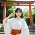 あけましておめでとうございます2026（巫女） 7枚目