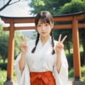 あけましておめでとうございます2026（巫女） 10枚目