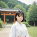 あけましておめでとうございます2026（巫女） 2枚目