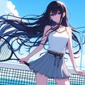 テニスをする、うちの子…！！その2(12枚) 9枚目