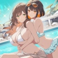 彼女と一緒 4枚目