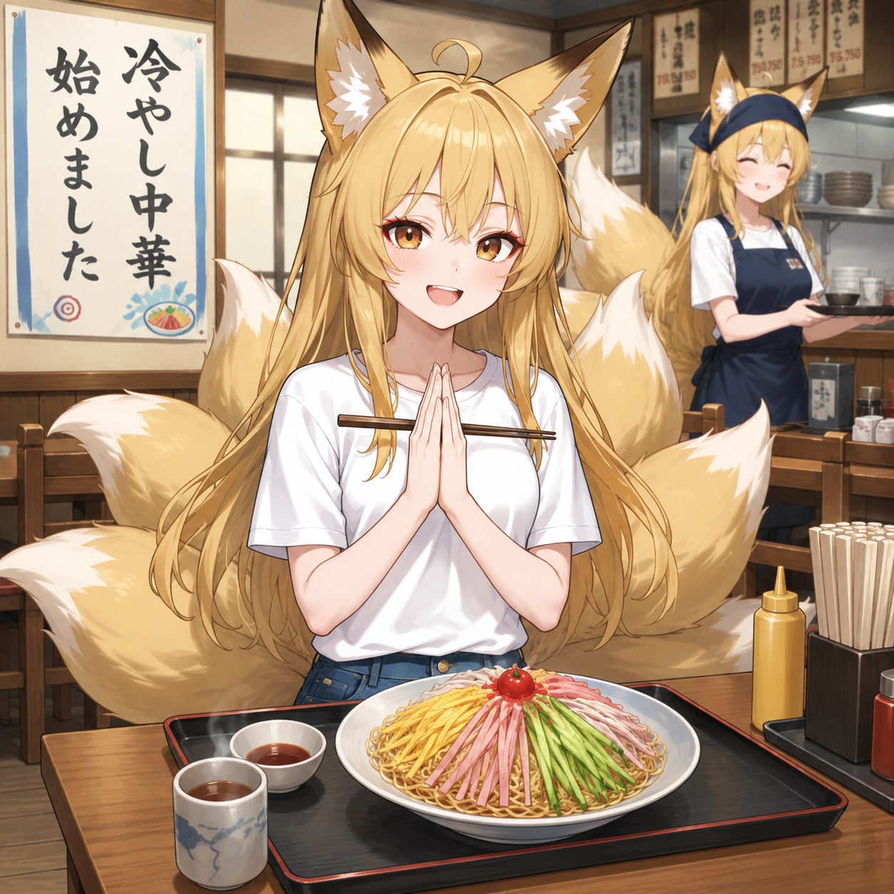 7/7　冷やし中華の日
