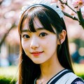 メイドの花見 7枚目