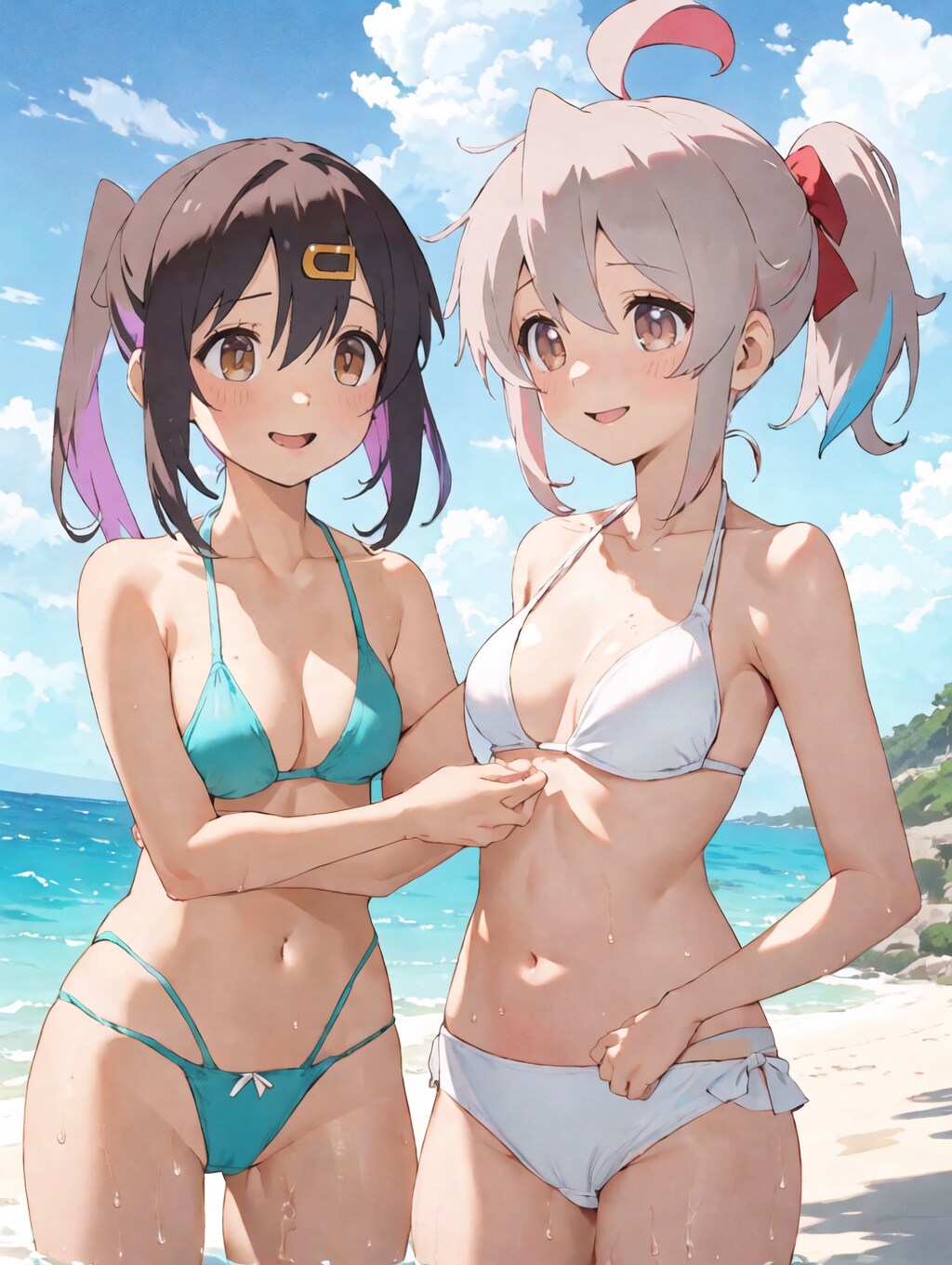 【おにまい】お兄ちゃんと海に来たかったみはりちゃん