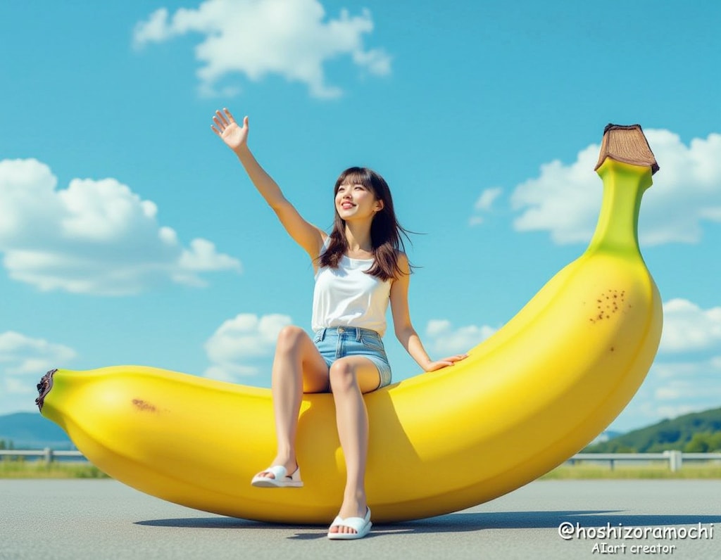 ビッグバナナライド！夢見る少女 - Big Banana Ride! Dreaming Girl