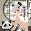 ランランちゃんのうなじ🐼 4枚目