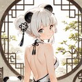 ランランちゃんのうなじ🐼 5枚目