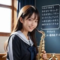 吹奏楽部の女の子 2 7枚目