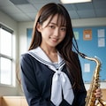 吹奏楽部の女の子 2 8枚目