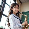 吹奏楽部の女の子 2 2枚目