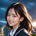 吹奏楽部の女の子 2 6枚目