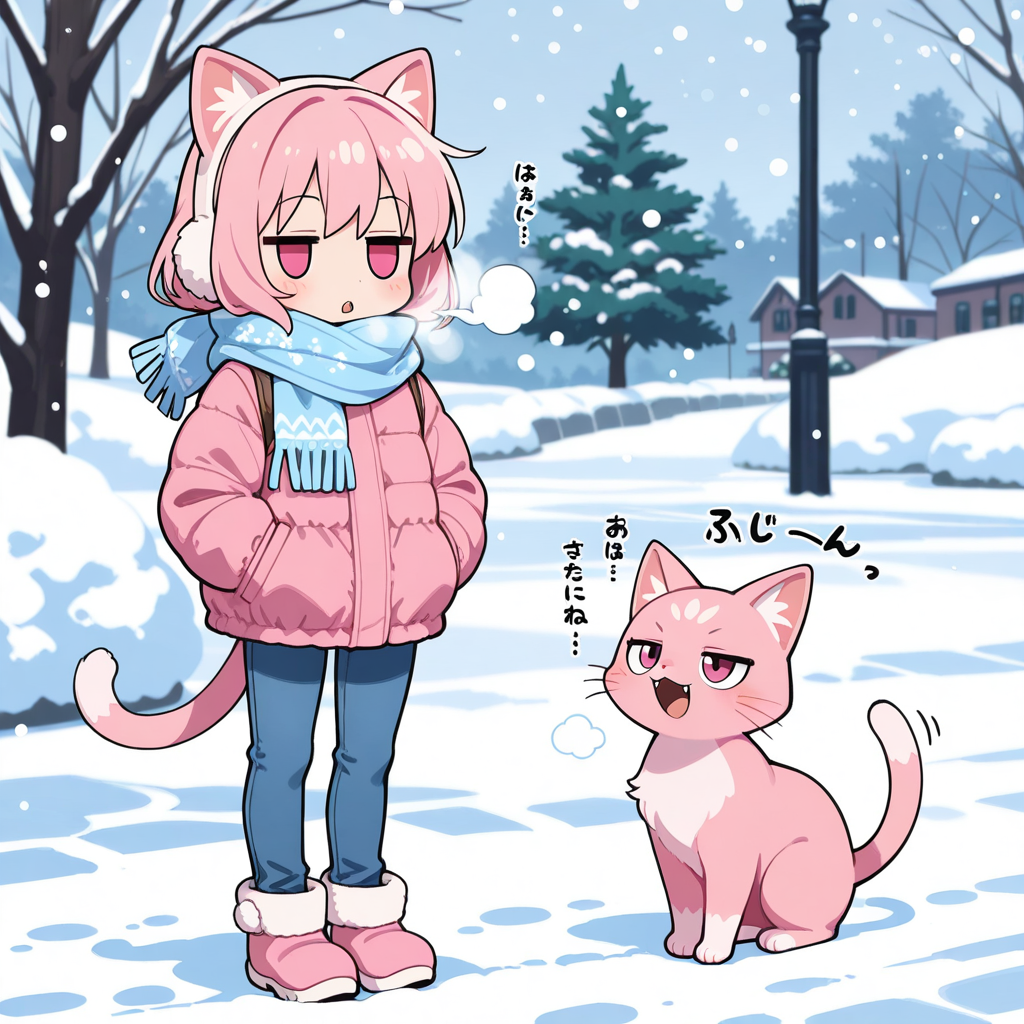 オイ！！作者！！耳が冷たいにゃ！！ | の人気AIイラスト・グラビア