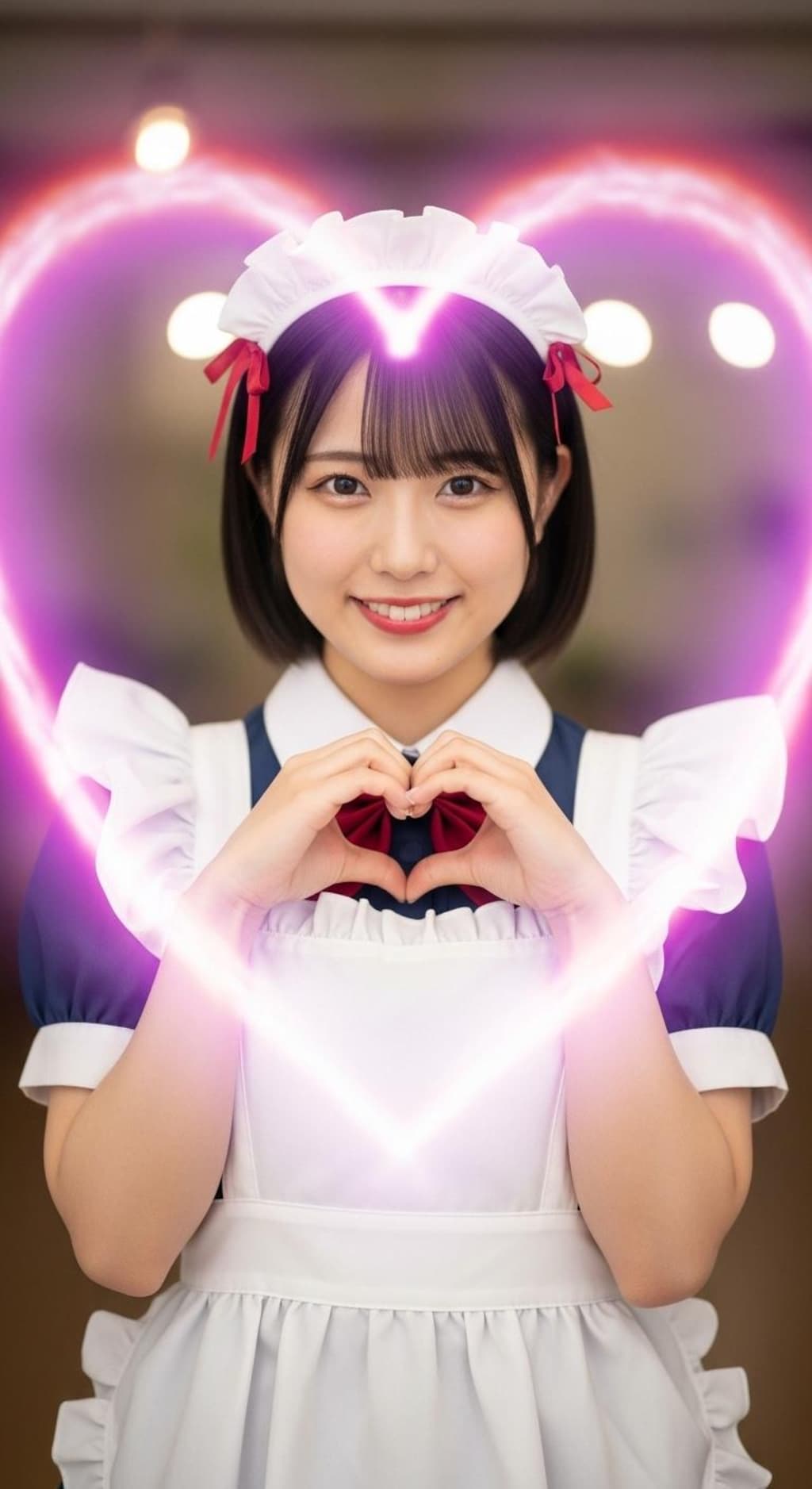 ハートのエフェクト