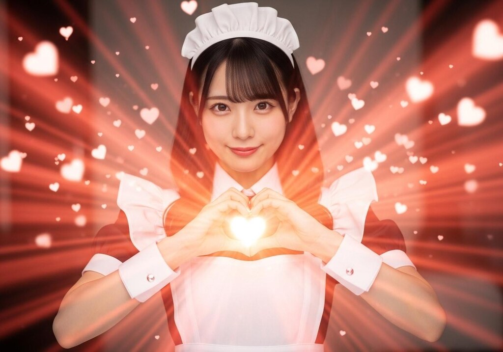 ハートのエフェクト