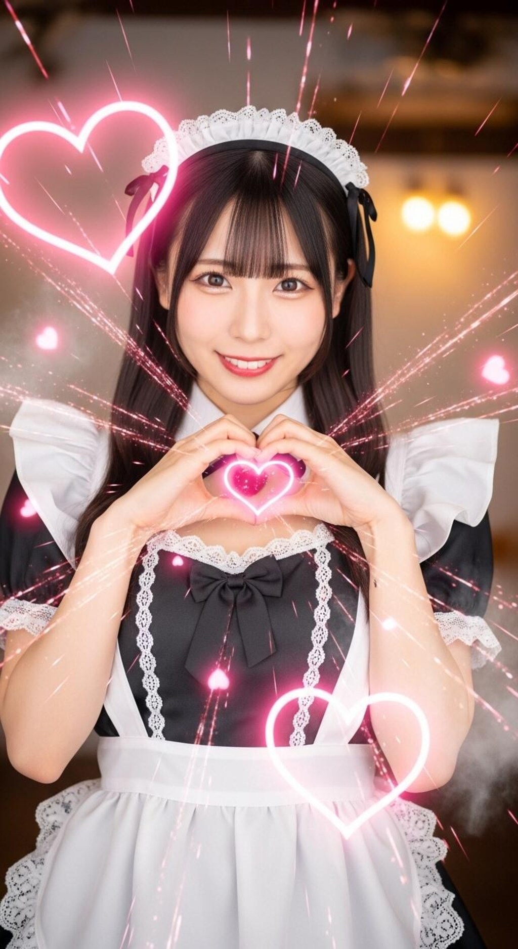 ハートのエフェクト