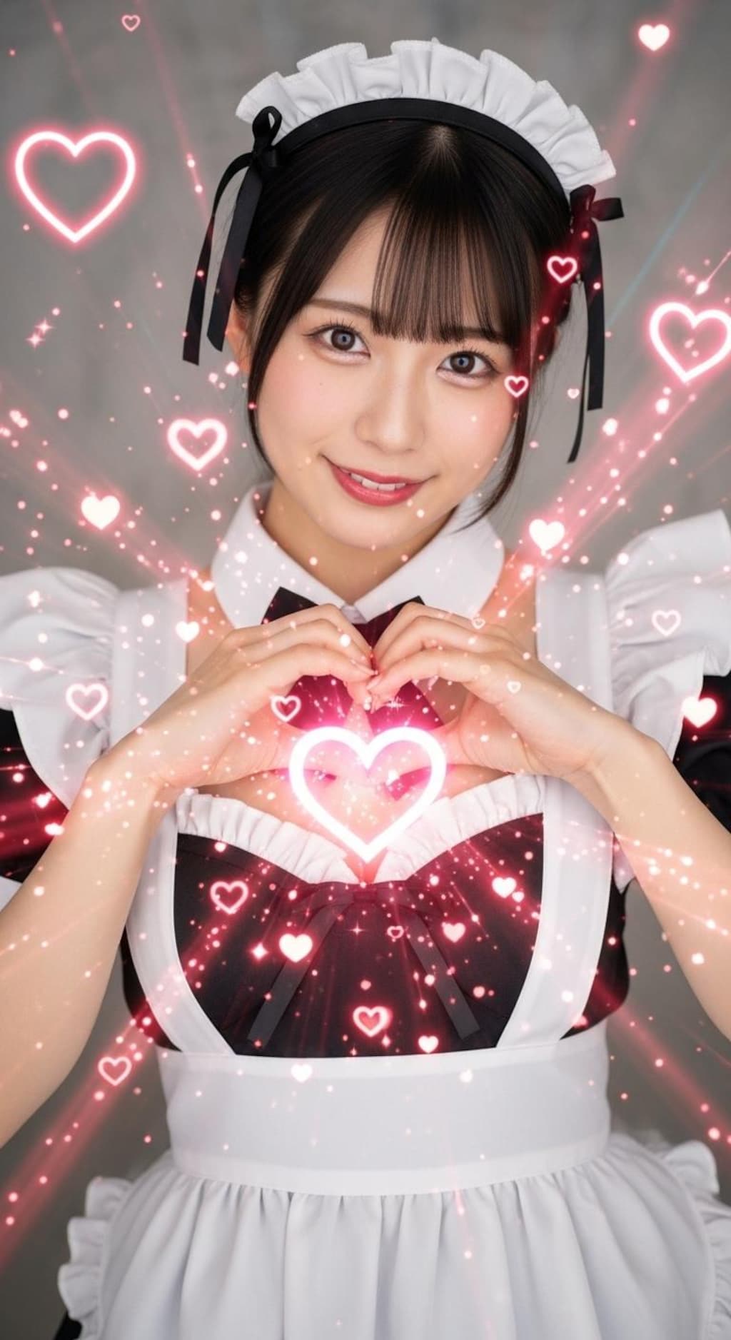 ハートのエフェクト