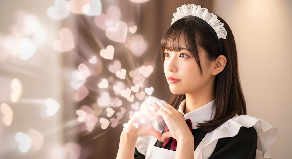 ハートのエフェクト